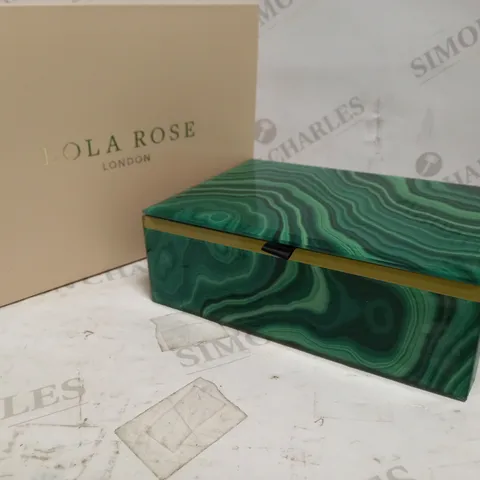 LOLA ROSE RECTANGULAR TREASURE BOX