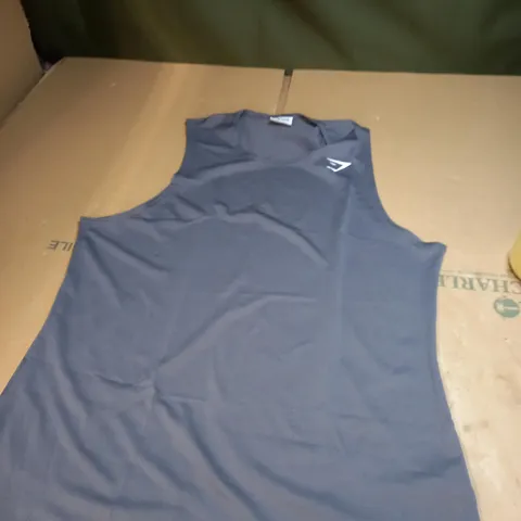 GREY GYMSHARK TANK TOP SIZE M 