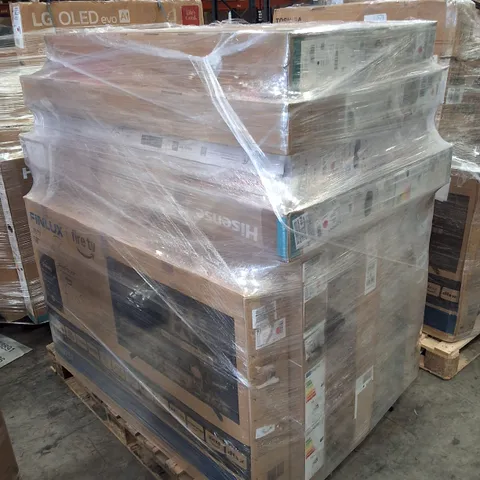 PALLET CONTAINING 11 ASSORTED DAMAGE TVS