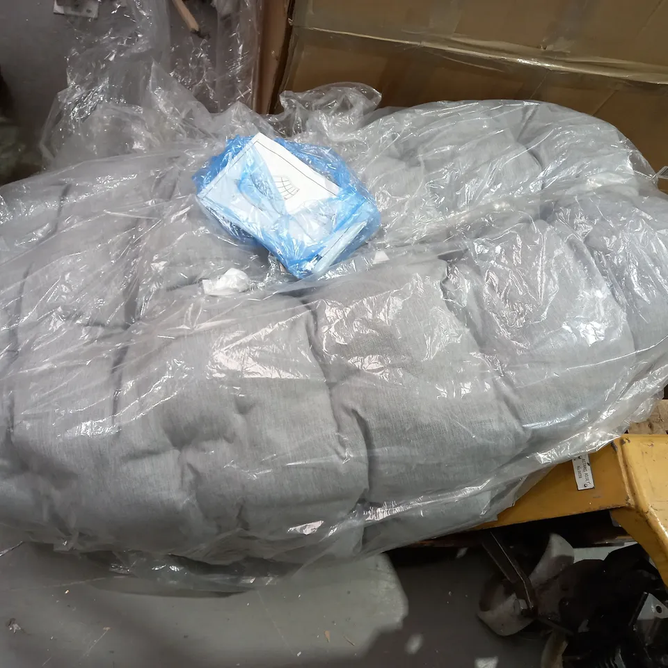 LARGE PADDED ROCKING/COCOON CHAIR - GRAPHITE/GREY