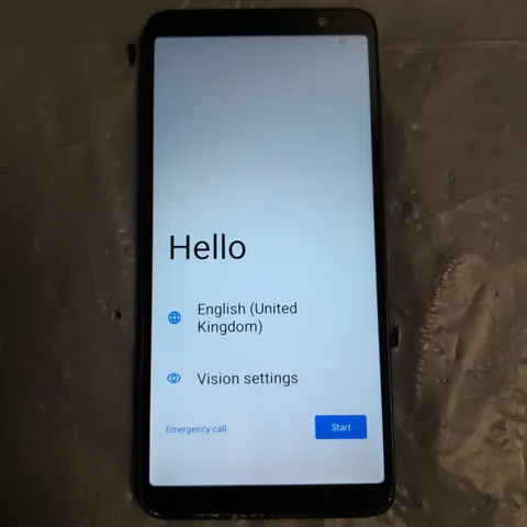 TCL 501 MOBILE PHONE IN BLACK