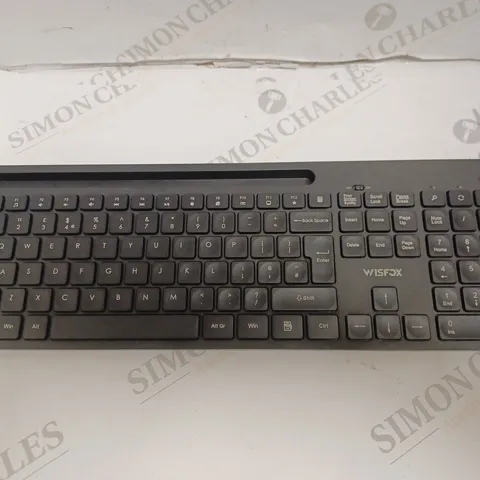 WISFOX WIRELESS KEYBOARD AND MOUSE.