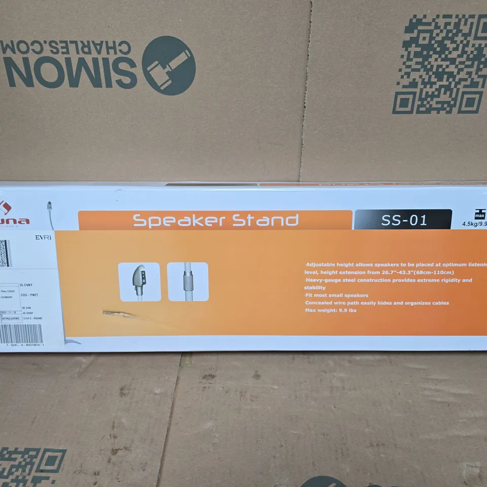BOXED AUNA SPEAKER STAND