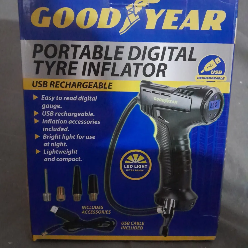 GOODYEAR PORTABLE TYRE INFLATOR 