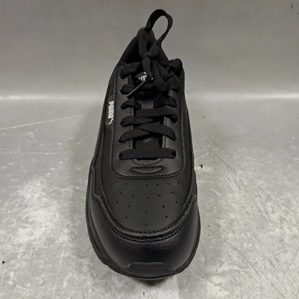 BOXED PAIR OF PUMA CILIA MODE SHOES IN BLACK UK SIZE 4.5