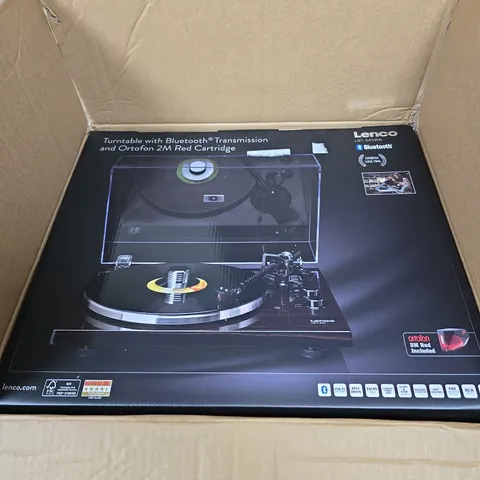 LENCO TURNTABLE WITH BLUETOOTH – LBT-345WA