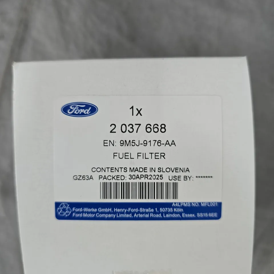 FORD FUEL FILTER – 2 037 668