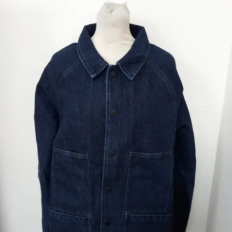 DENHAM JACKET IN DARK BLUE SIZE L