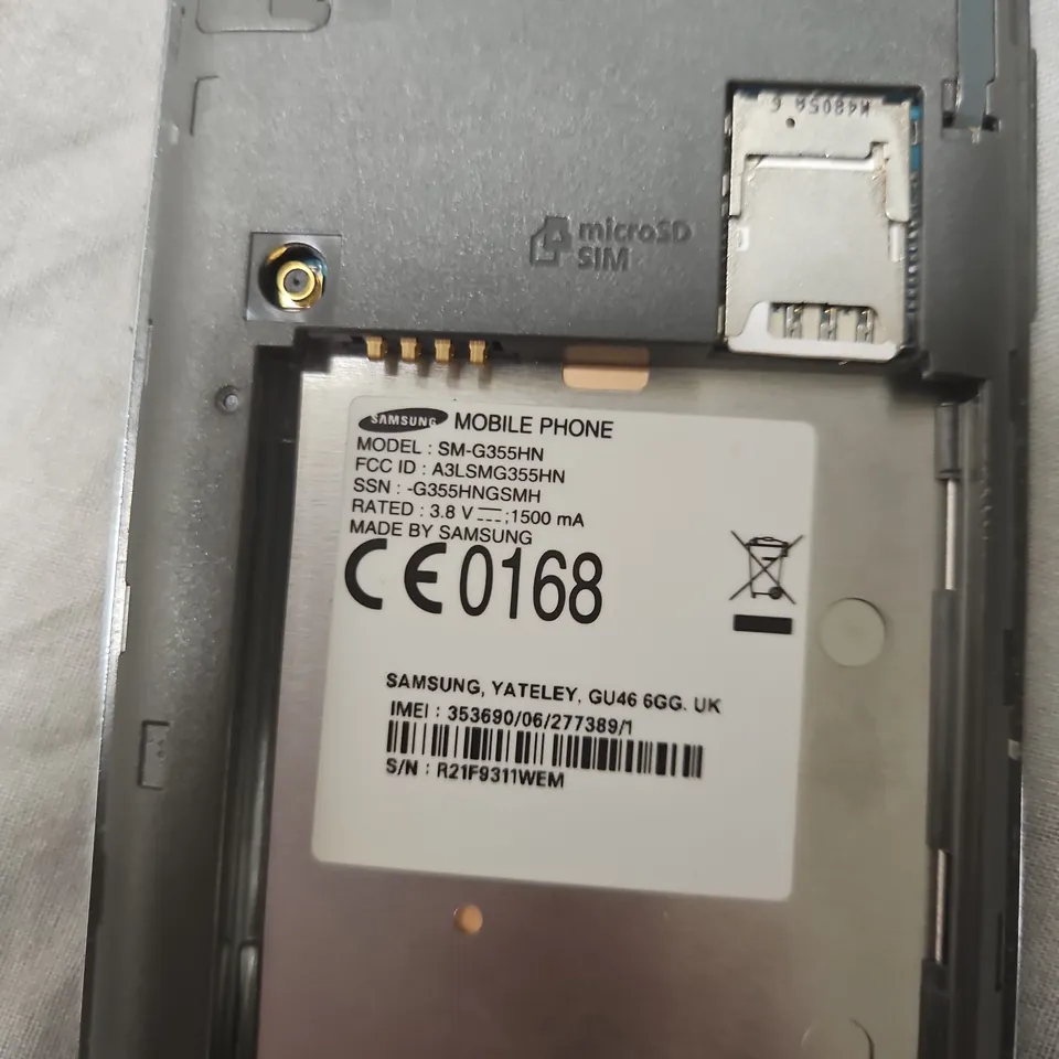 SAMSUNG GALAXY SM-G355HN MOBILE PHONE