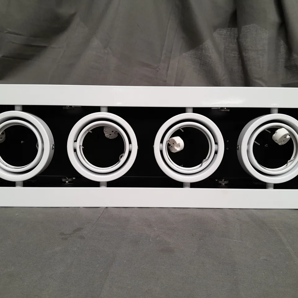BOX OF 2 EMCOLITE MRDL4 4 HEAD DOWNLIGHT MULTI DIRECTIONAL 