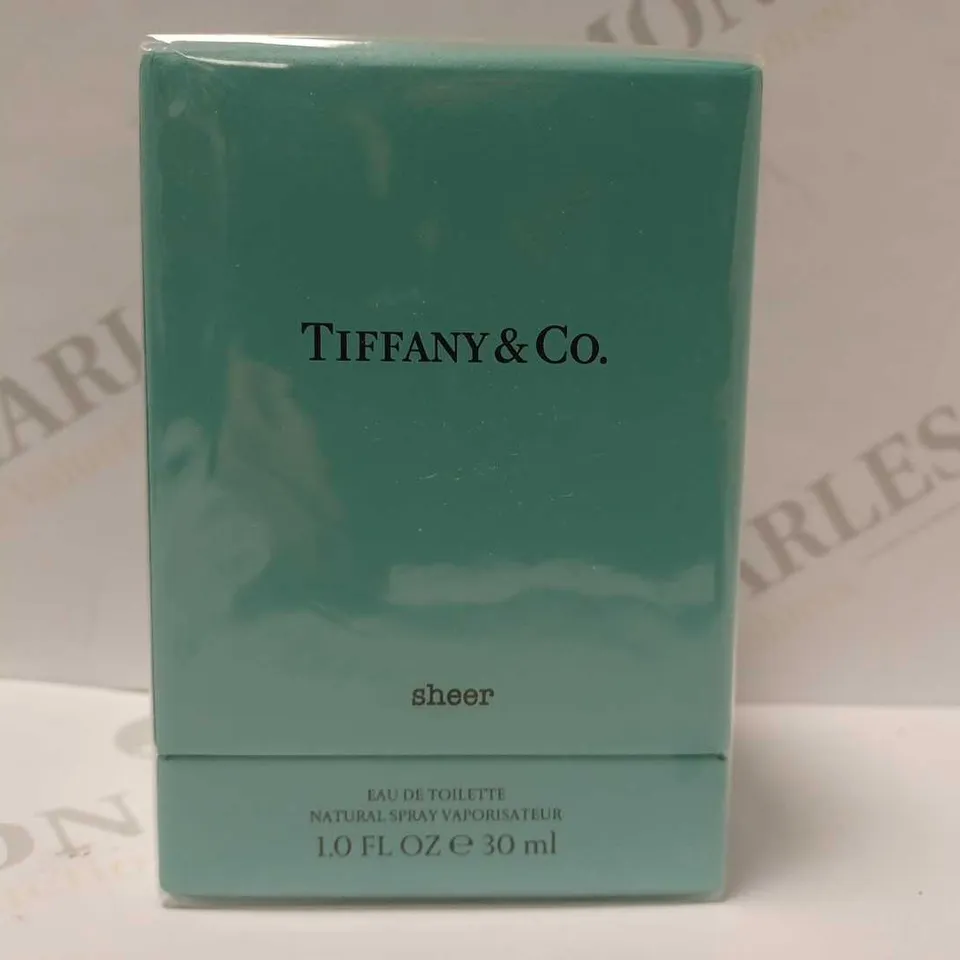 TIFFANCY & CO SHEER EAU DE TOILETTE SPRAY 30ML