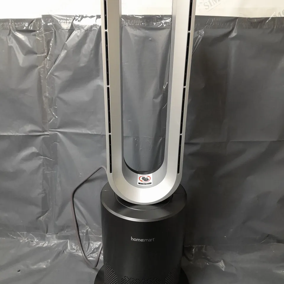 BOXED HOMESMART BLADELESS FAN HEATER IN BLACK