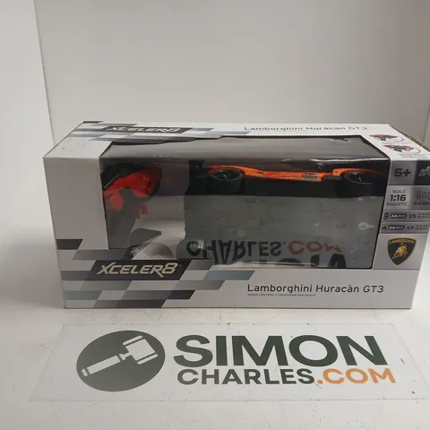 LAMBORGHINI HURACAN GT3 RC CAR – ORANGE, BOXED