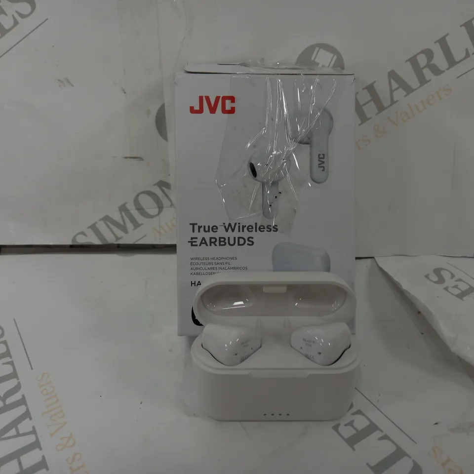 BOXED JVC TRUE WIRELESS EARBUDS - WHITE