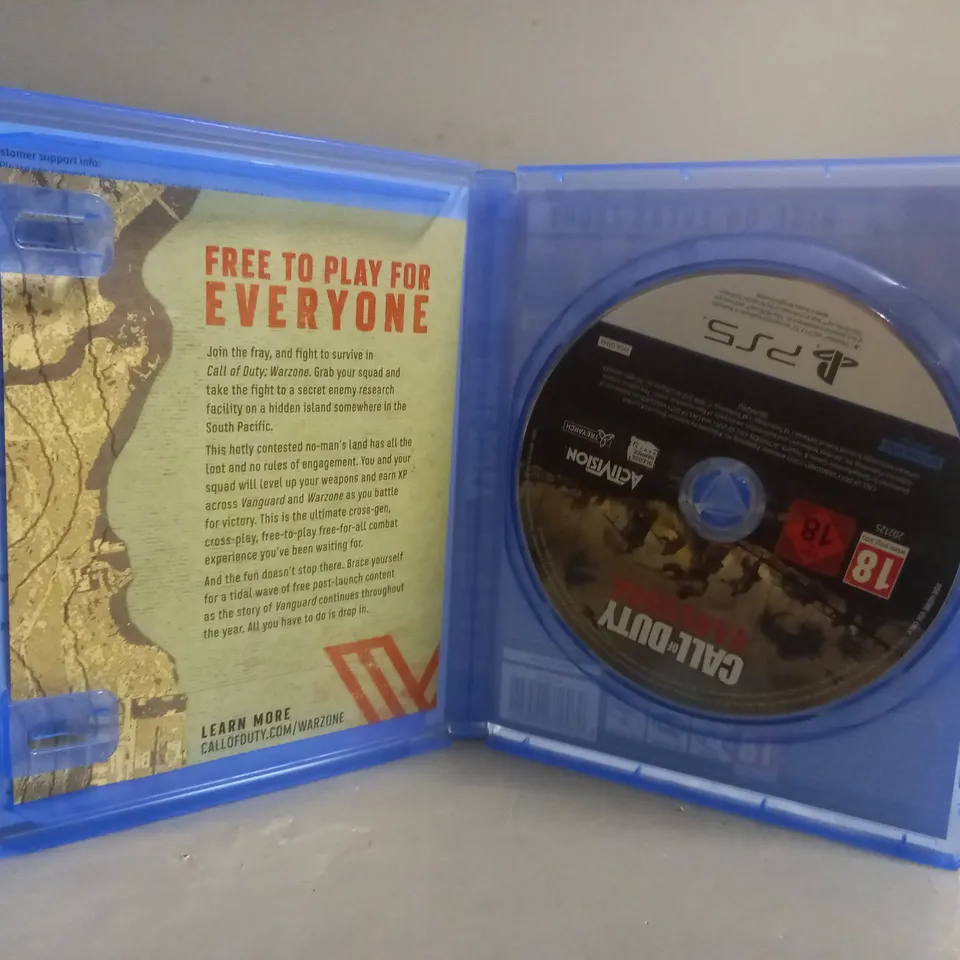 CALL OF DUTY VANGUARD (PS5)