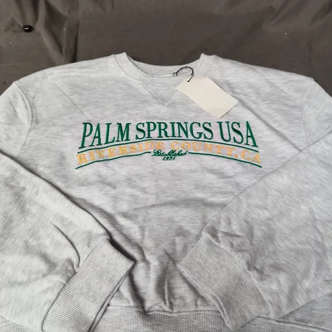 ZARA PALM SPRINGS USA SWEATSHIRT – SIZE S