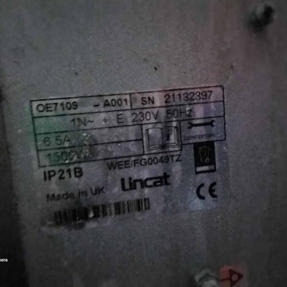 Lincat fryer Wee/fg0049tz