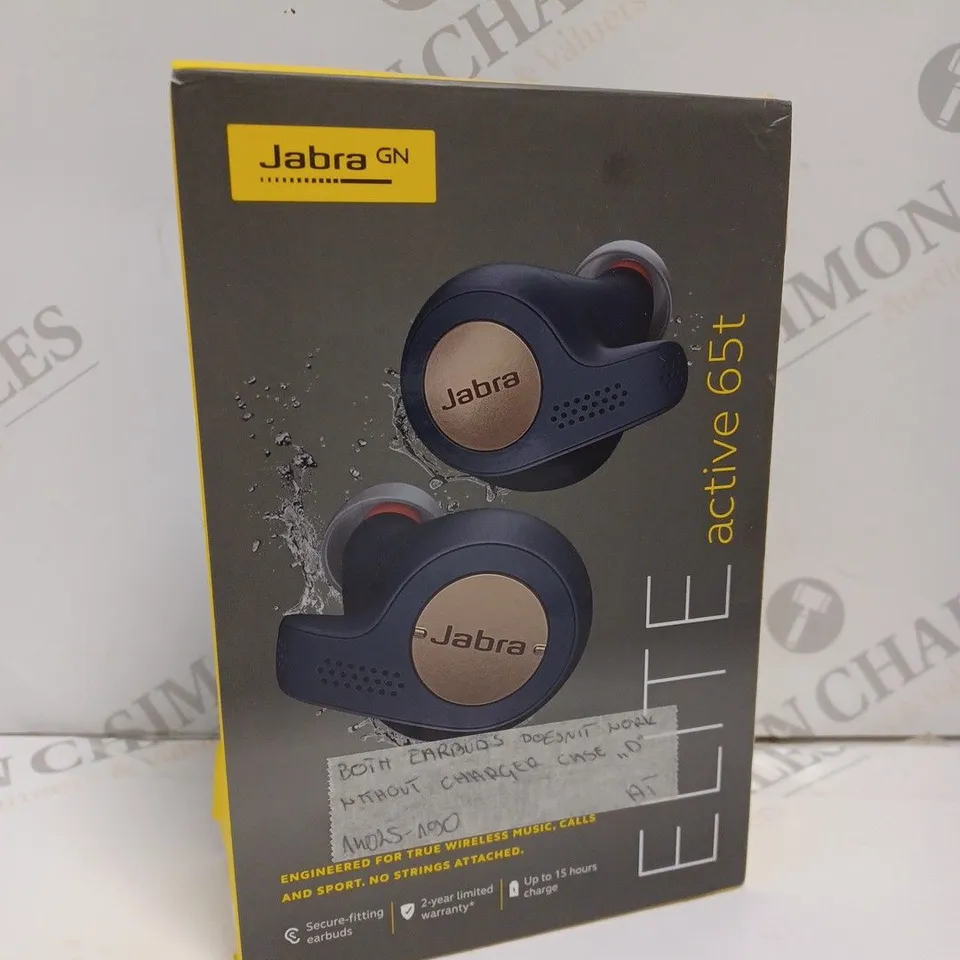 BOXED JABRA ELITE ACTIVE 65T EARBUDS