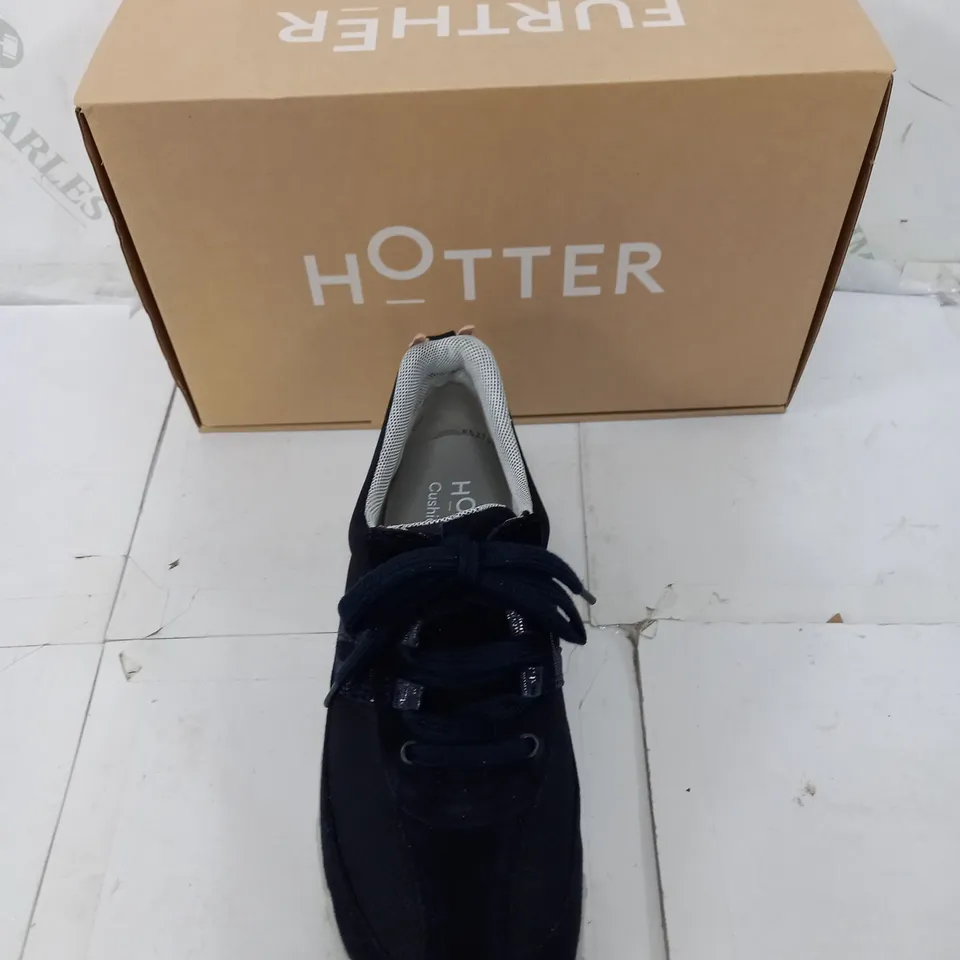 BOXED PAIR OF HOTTER CUSHION + LEANNE II WIDE UK 7