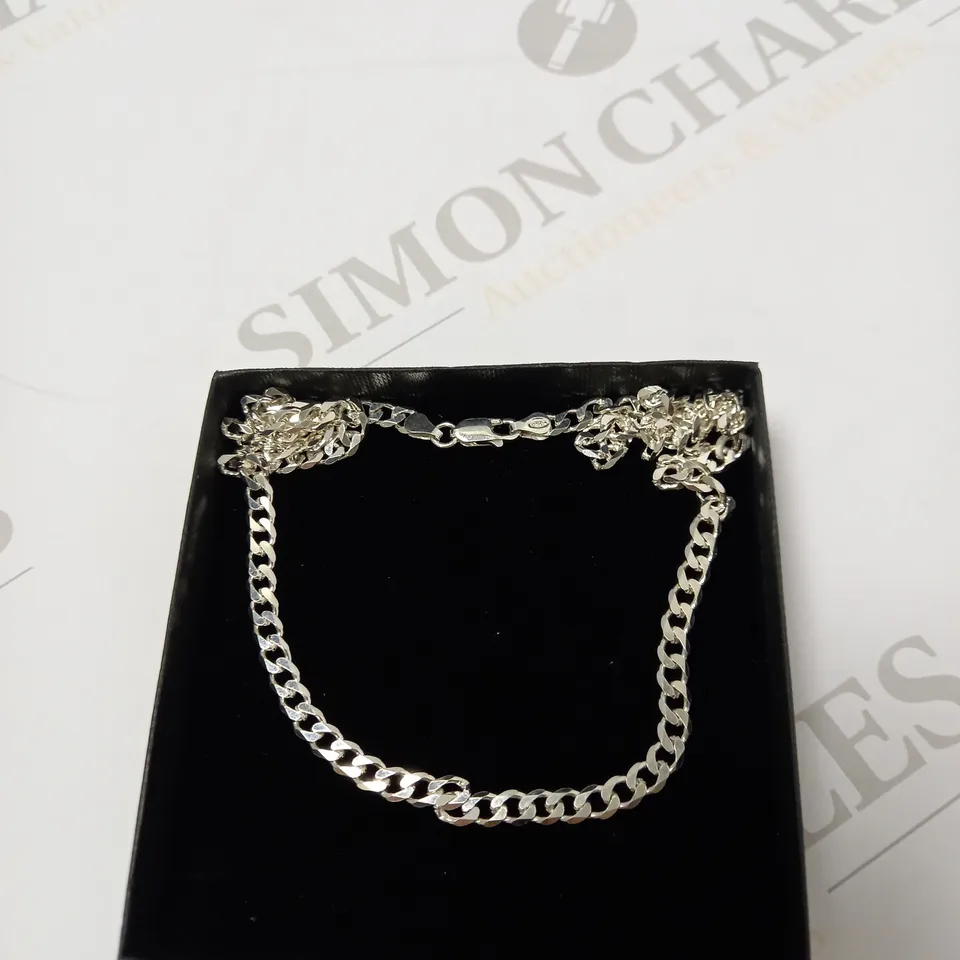STERLING SILVER 1/2 OZ SOLID DIAMOND CUT RRP £59