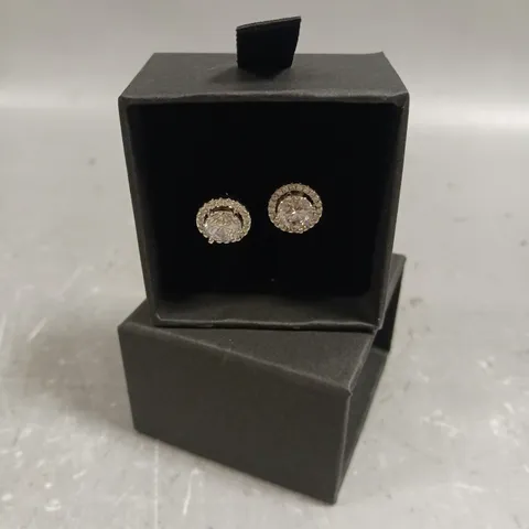 INFINITY DIAMOND JEWELLERY STUD EARRINGS 