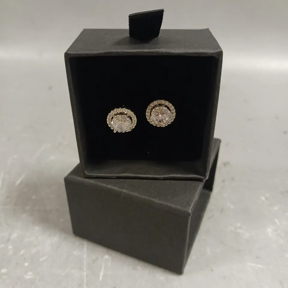 INFINITY DIAMOND JEWELLERY STUD EARRINGS 