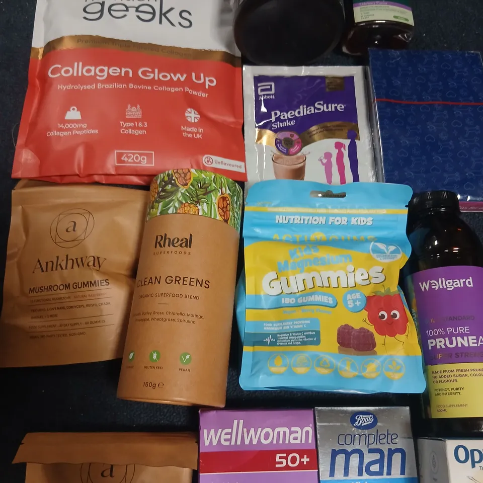 ASSORTED HEALTH SUPPLEMENTS & GUMMIES – MIXED BRANDS 