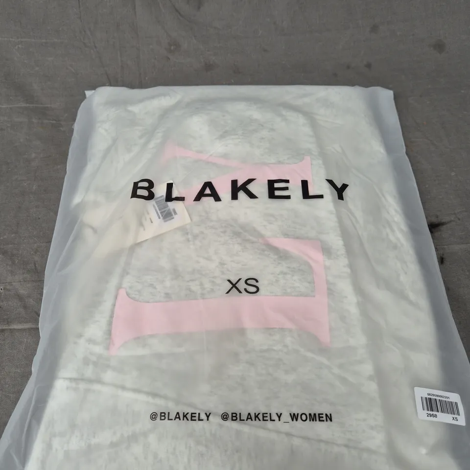 BAGGED BLAKELY OVERSIZED HOODIE - SIZE XS