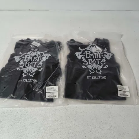 LOT OF APPROXIMATELY 50 BRAND NEW KILLSTAR ADA'S SPIRIT TOPS IN BLACK - UNCHECKED SIZES