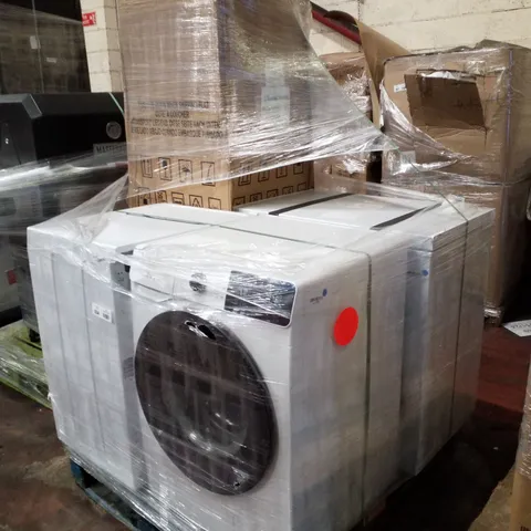 PALLET OF APPROXIMATELY 4 UNPROCESSED RAW RETURN WHITE GOODS TO INCLUDE