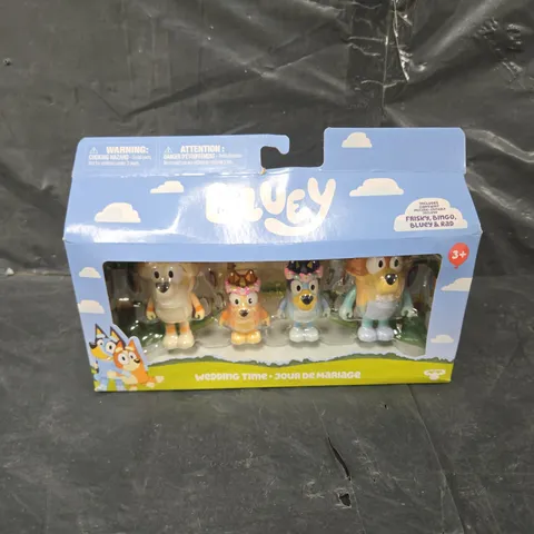 BLUEY WEDDING TIME FIGURINES 