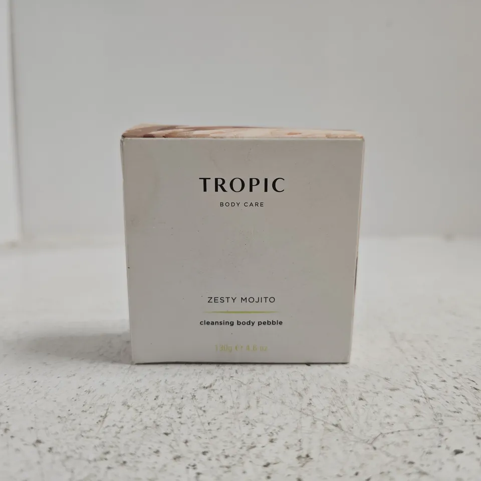 TROPIC ZESTY MOJITO CLEANSING BODY PEBBLE – 130G, BOXED