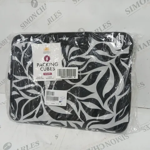4 PACKING CUBES