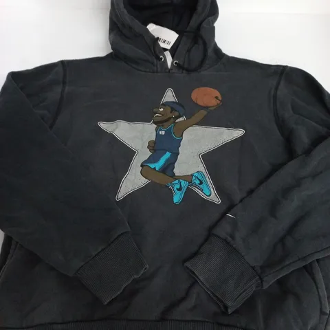 NIKE X LEBRON JAMES GRAPHIC HOODIE - SIZE S