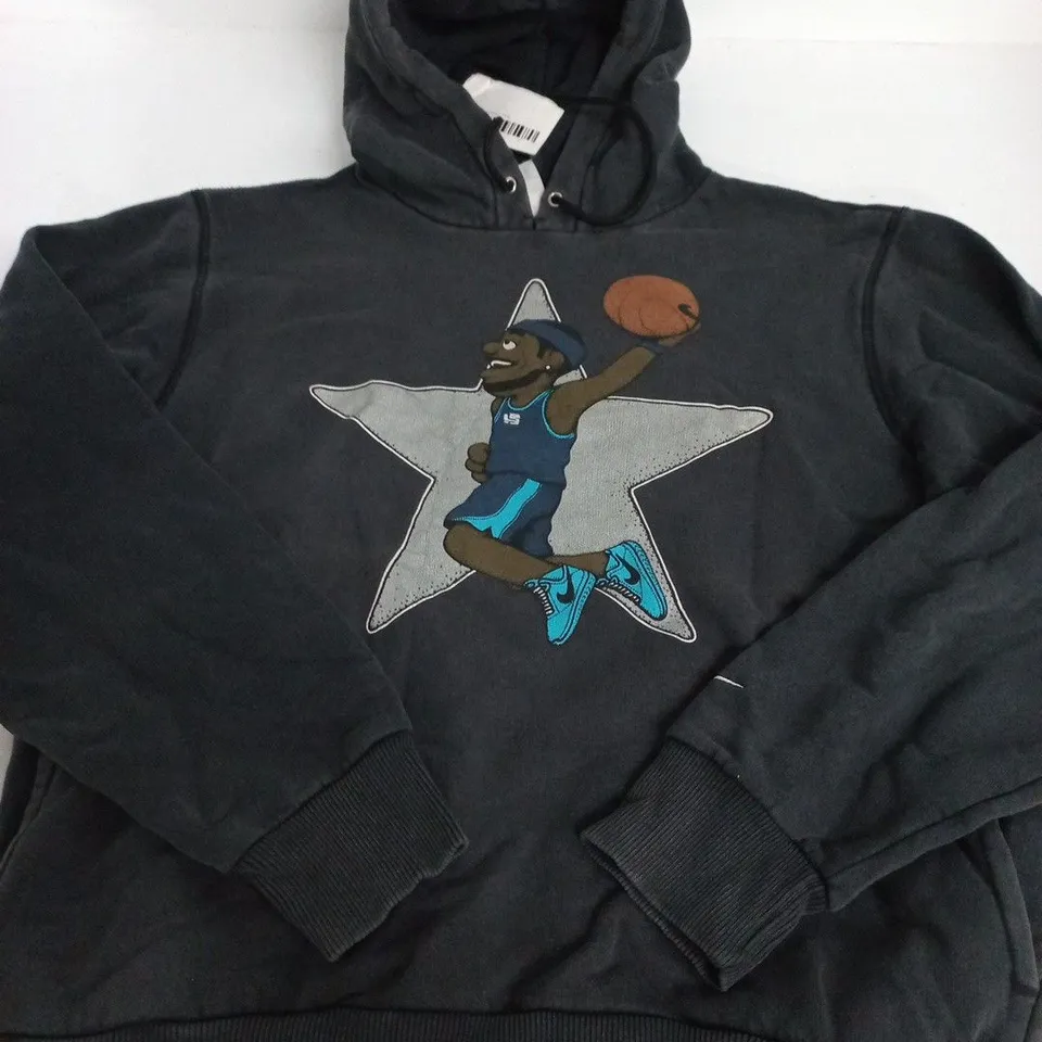 NIKE X LEBRON JAMES GRAPHIC HOODIE - SIZE S