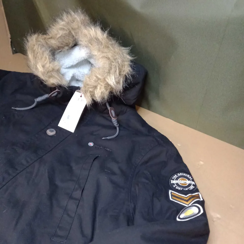 LAMBRETTA SHERPA LINED PARKA SIZE XXL