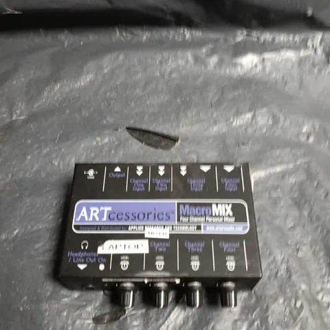 ARTCESSORIES MACROMIX FOUR-CHANNEL PERSONAL MIXER