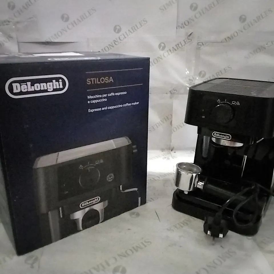 BOXED DELONGHI ESPRESSO AND CAPPUCCINO COFFEE MAKER 