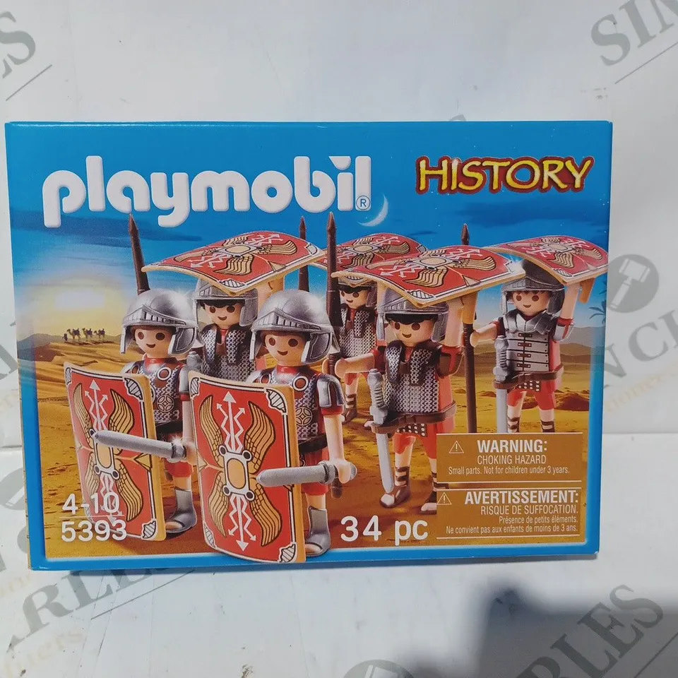 BOXED PLAYMOBIL HISTORY 5395 SET