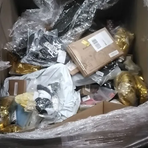 PALLET TO CONTAIN A LARGE QUANTITY OF; DECORATIONS, COSTUMES, HOME GOODS ETC