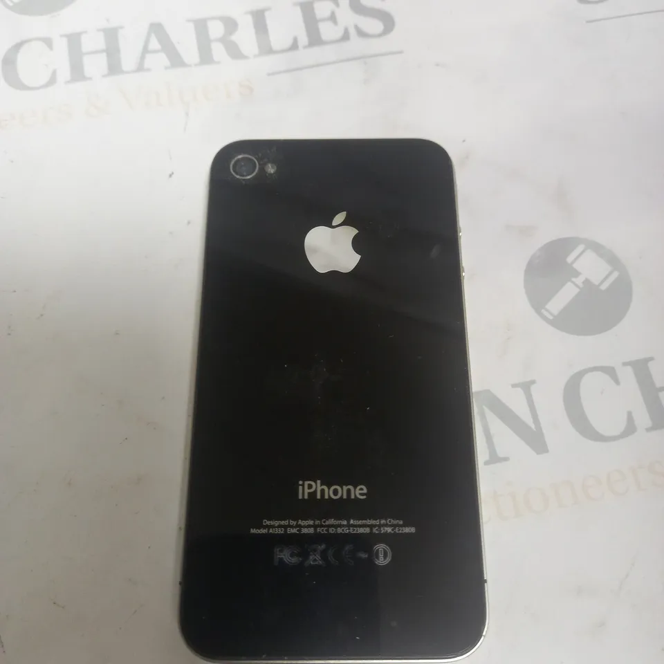 APPLE IPHONE BLACK MODEL A1332