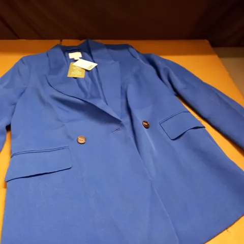 H&M ROYAL BLUE BLAZER - XS