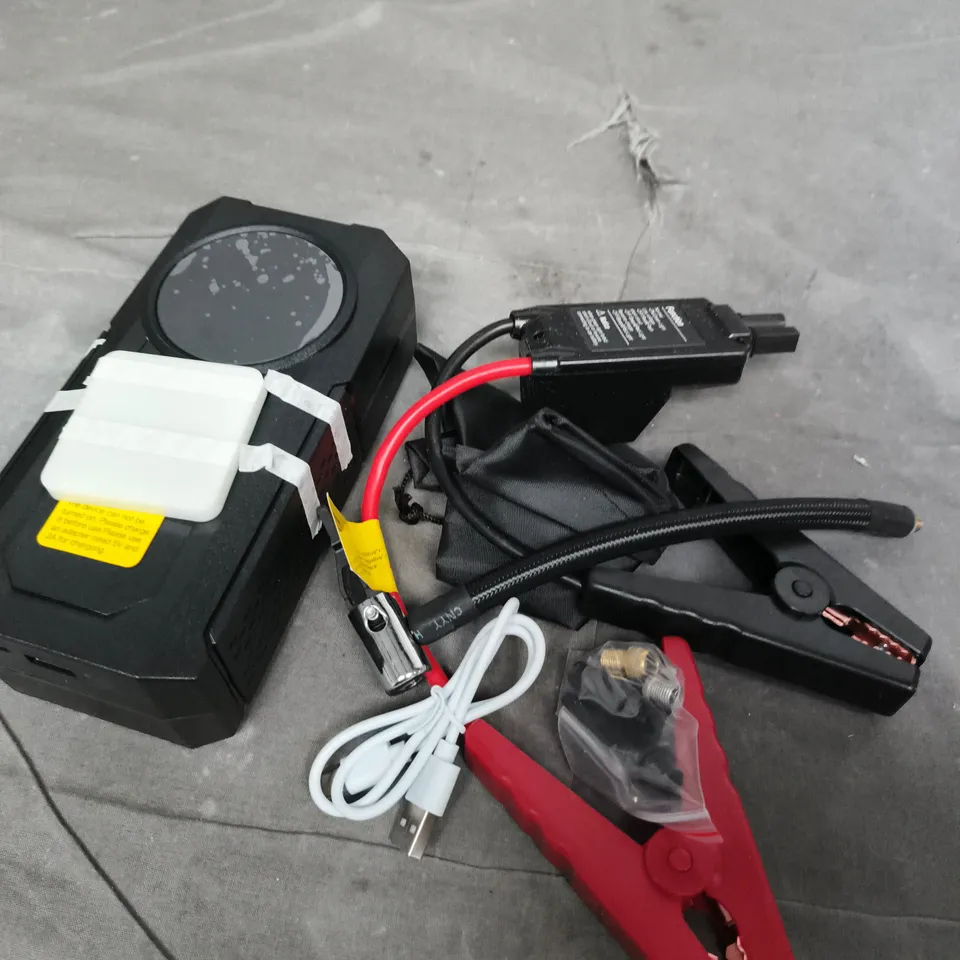 JN-088D CAR EMERGENCY JUMP STARTER WITH BUILT-IN DIGITAL DISPLAY AIR INFLATOR