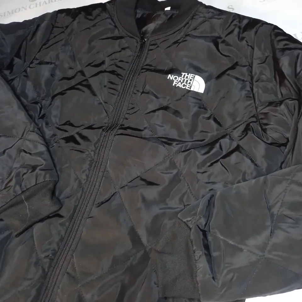 THE NORTH FACE ZIPPED QUILTED COAT SIZE L