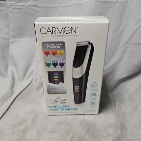 BOXED AND SEALED CARMEN CORDLESS HAIR TRIMMER