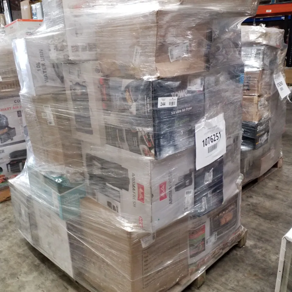 PALLET OF APPROXIMATELY 28 UNPROCESSED RAW RETURN HOUSEHOLD AND ELECTRICAL GOODS TO INCLUDE;