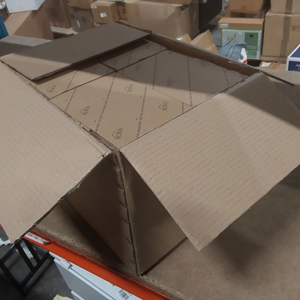 BOX CONTAINING APPROXIMATELY 44x BRAND NEW RONA 240ML GLASS JUICE TUMBLERS