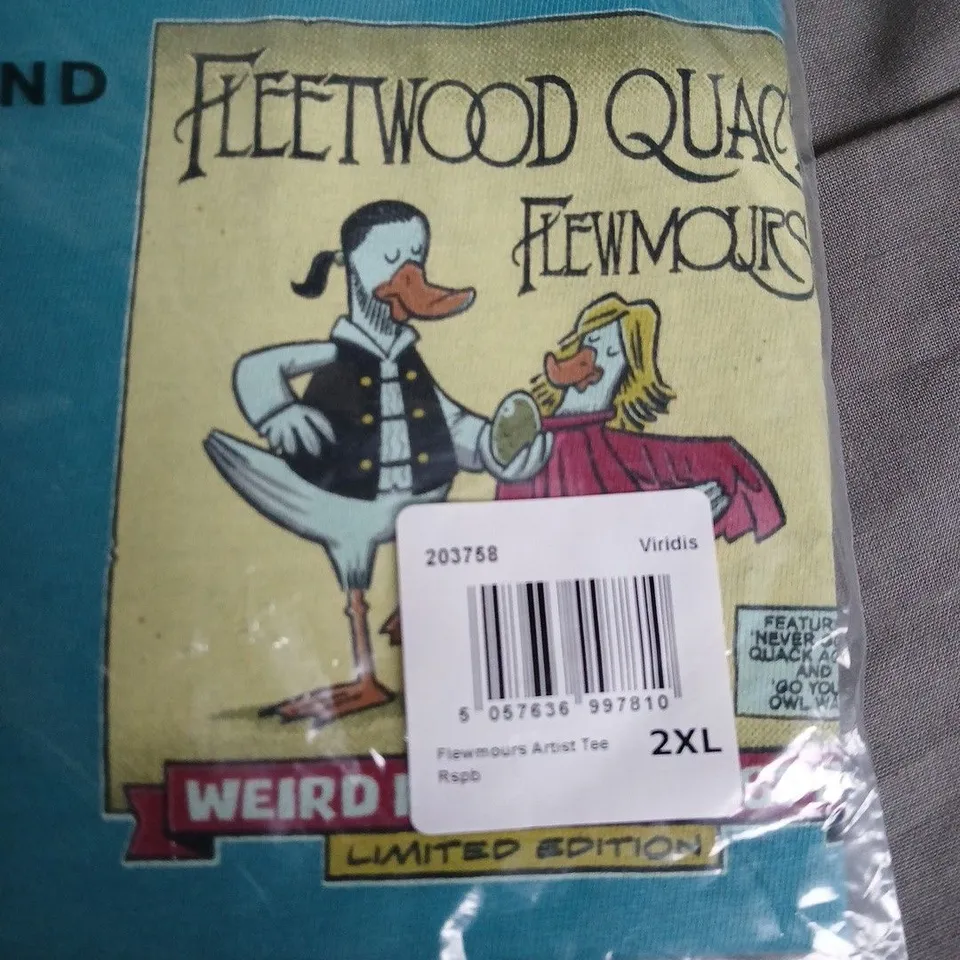 WEIRD FISH LIMITED EDITION FLEETWOOD QUACK T-SHIRT – 2XL