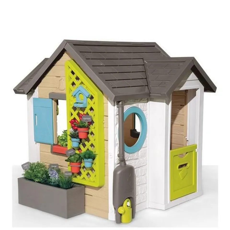 BOXED SMOBY GARDEN PLAY HOUSE RRP £329.99