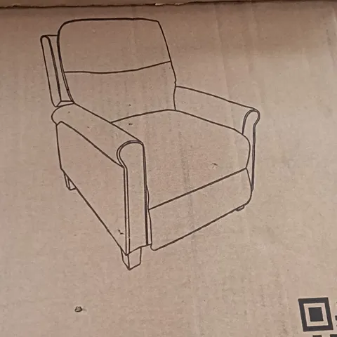 BOXED RECLINER - GREY (1 BOX)